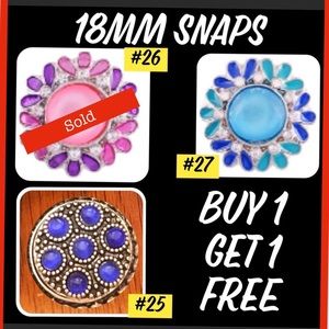 Pretty Snaps, fit most brands of Snap Jewelry